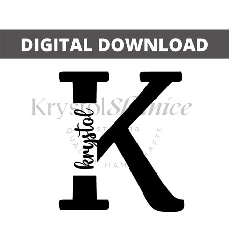 k monogram svg|letter k svg.